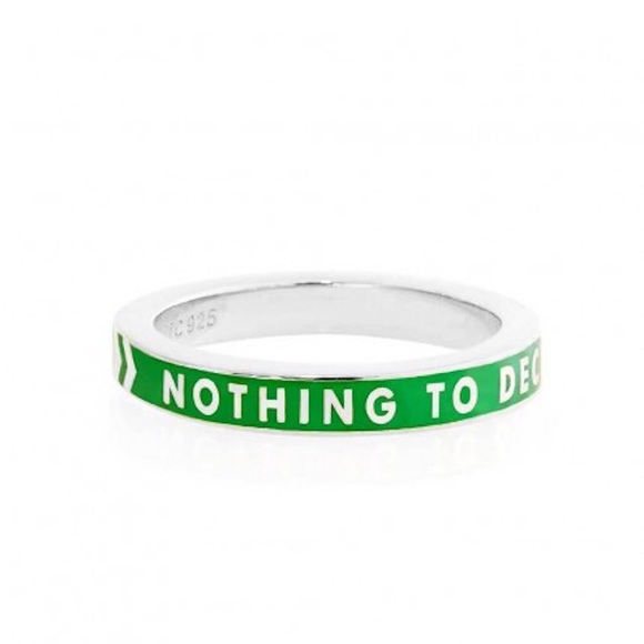 Jet Set Candy Jewelry - Brand New Jet Set Candy “Nothing to Declare” Ring